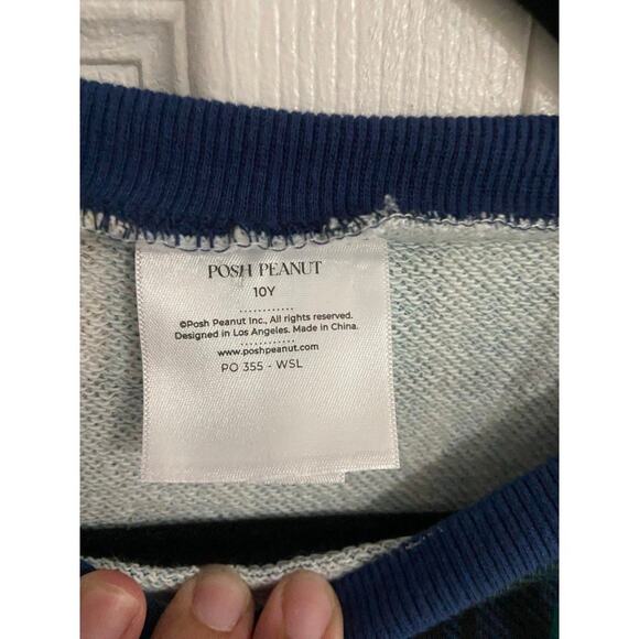 NWT posh peanut 10 year Beckford long sleeve Deer theme - Picture 3 of 6